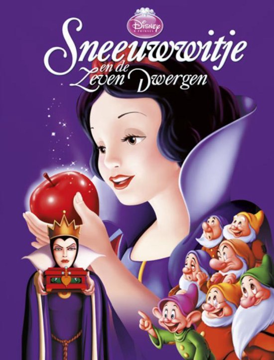 Cover van het boek 'Sneeuwwitje en de zeven dwergen' van  Nvt