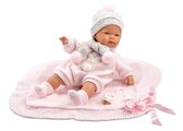 Llorens baby doll Joelle soft body 38 cm avec tétine et son