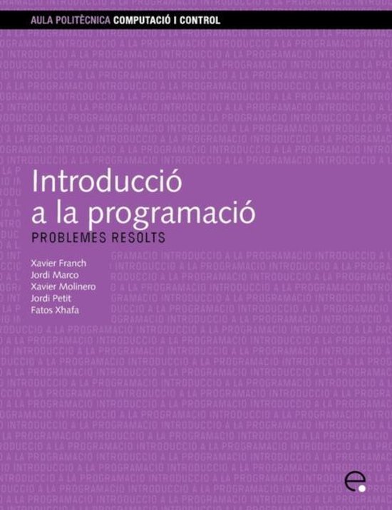 Foto: Introducci a la programaci problemes resolts