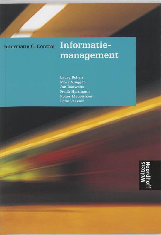 Cover van het boek 'Informatiemanagement / druk 1'