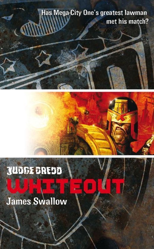 A Judge Dredd Novel 8 - Whiteout - cover