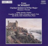 Schmidt: Clarinet Quintet in B flat major; Romance; Toccata