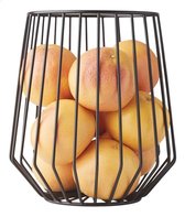 Grand bol à fruits à 2 niveaux pour comptoir de cuisine avec 2 supports de banane Grand bol à fruits à 2 niveaux pour comptoir de cuisine avec 2 supports de banane