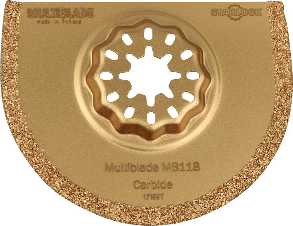Multiblade Starlock MB118 Hardmetalen zaagblad