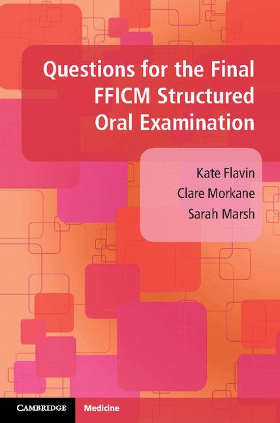 Questions for the Final FFICM Structured Oral Examination - cover