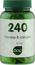 AOV 240 Vitamine B complex (50 mg) - 60 vegacaps - Vitaminen - Voedingssupplementen