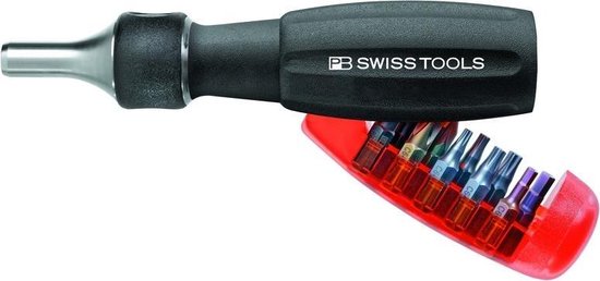 PB Swiss Tools bithouder met bitmagazijn en ratelfunctie - PB6510R-30