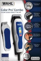 Wahl COLOR PRO COMBO, Blauw, Wit, 3 mm, 2,5 cm, AA, Alkaline, 230 mm