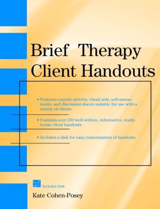 Brief Therapy Client Handouts 9780471328469 Kate Cohen Posey brief-therapy-client-handouts-9780471328469-kate-cohen-posey