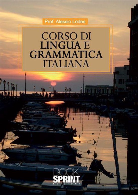 Corso di lingua e grammatica italiana - cover