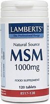 Lamberts Msm 1000mg 120 Capsules
