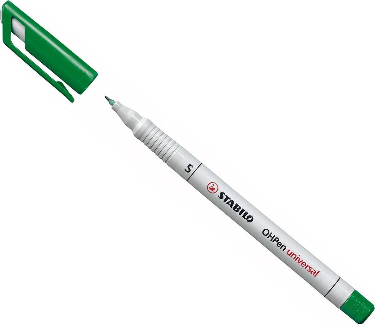 STABILO OHPen - Non-permanent - Superfine 0,4 mm - Groen - per stuk