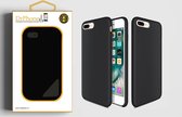DrPhone iOS Smartphone 7 Plus / 8 Plus siliconen hoesje - TPU case - Ultra dun flexibele hoes - Zwart