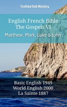 Parallel Bible Halseth English 584 - English French Bible - The Gospels VI - Matthew, Mark, Luke and John