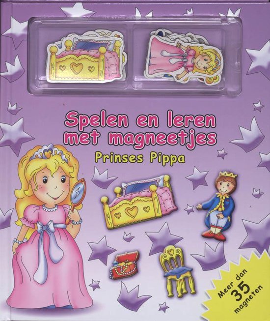 Cover van het boek 'Spelen en leren met magneetjes / Prinses Pippa (medium)' van Brenda Apsley