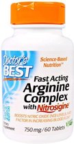 Fast Acting Arginine Complex with Nitrosigine, 750 mg (60 Tablets) - Doctor's Best