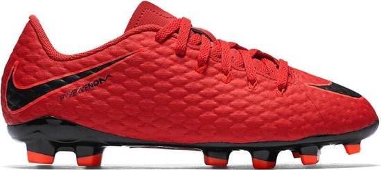 Nike Hypervenom Phelon FG Voetbalschoenen - Grasveld - rood - 29.5 | bol.com
