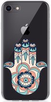 iPhone 8 Hoesje Hand Ornament - Designed by Cazy