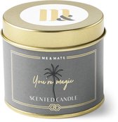 ME&MATS tinnen geurkaars - You're Magic (175 gram)