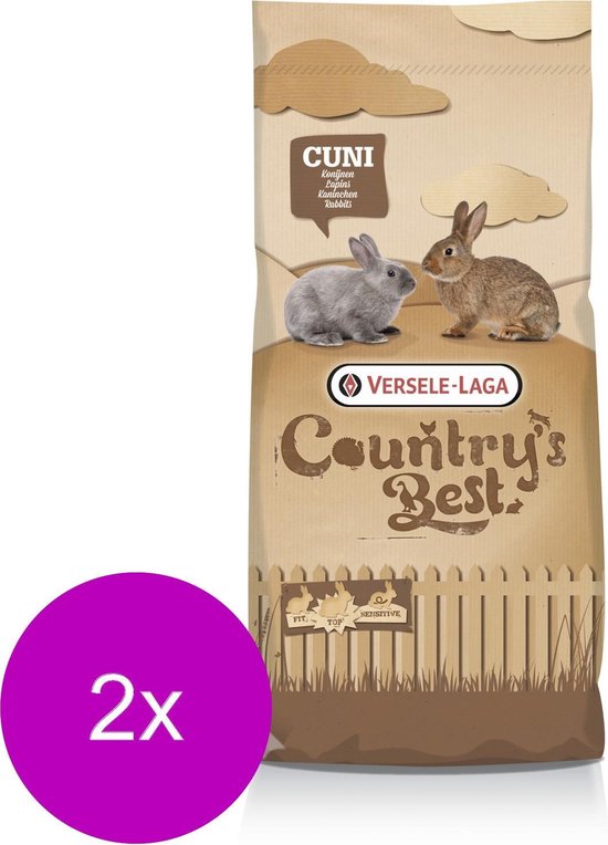 Versele-Laga Country`s Best Cuni Fit Pure - Granulés pour lapin