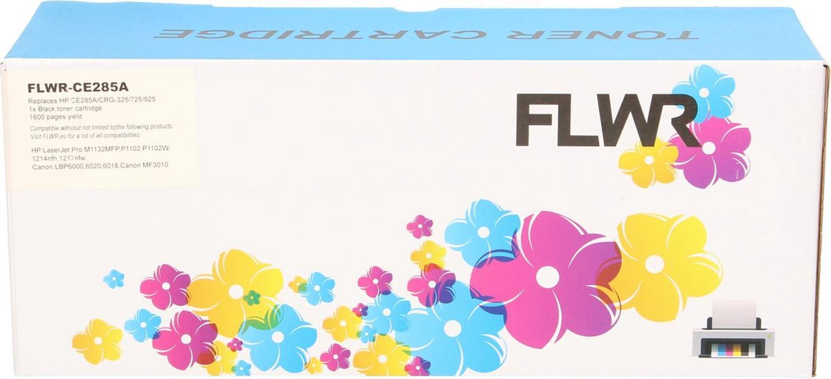 FLWR - Toner / 35A / 36A / Zwart - Geschikt voor HP