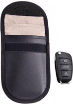 Autosleutel RFID anti-diefstal beschermhoes zwart - klein