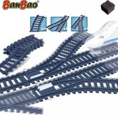 BanBao spoorrails met wissels 8226