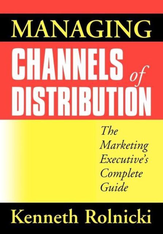 Managing Channels of Distribution