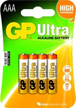 GP AAA Ultra Batterijen