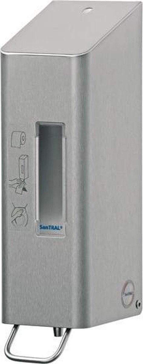 SanTRAL RVS toiletseat cleaner dispenser 600ml TSU 5 E/D (21413898 AFP-C)