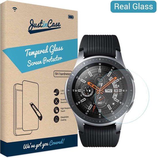 Just in Case Tempered Glass Samsung Galaxy Watch 46mm Protector - Arc Edges