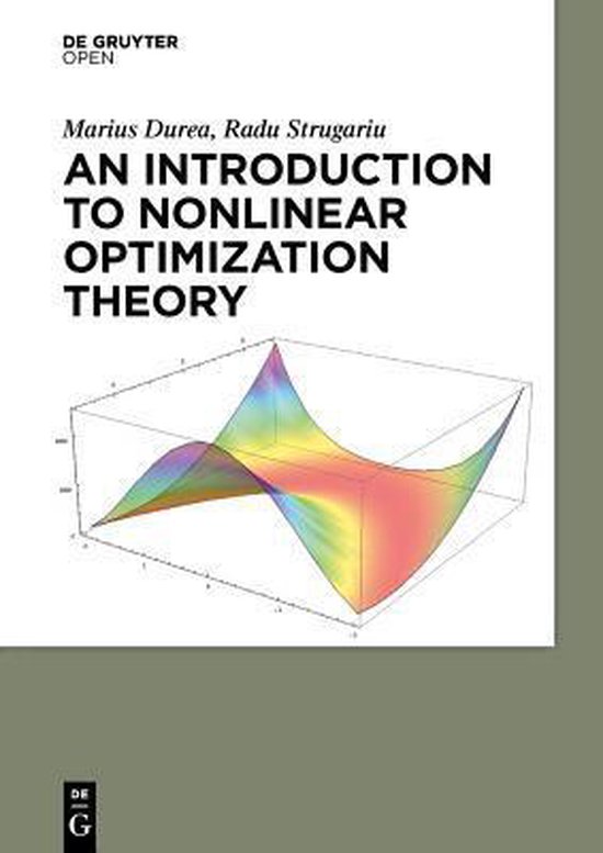 An introduction to nonlinear optimization theory 9783110426038