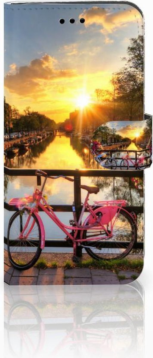 Huawei P10 Lite Flip Cover Amsterdamse Grachten