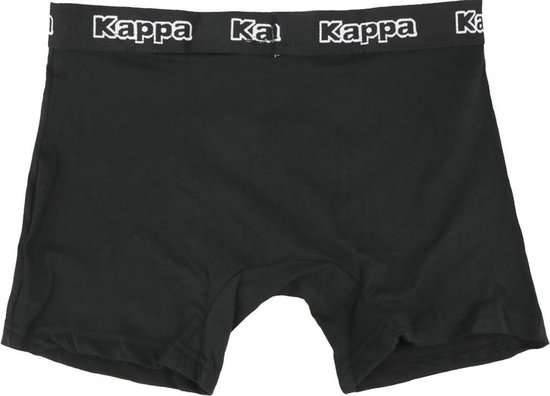 Kappa 2pack Boxers 304JB30-950, Mannen, Zwart, Sportonderbroek maat: XXL