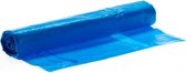 Plastic afvalzak HDPE 70x110cm 20 µ - blauw