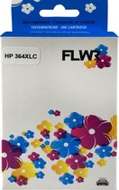 FLWR - Inktcartridge / 364XL / Cyaan - geschikt voor HP