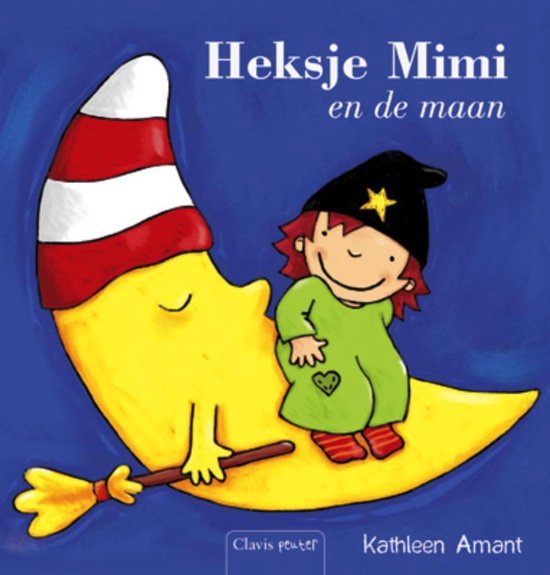 Cover van het boek 'Heksje Mimi en de maan' van Kathleen Amant