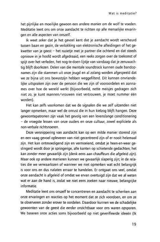 Werkelijk gelukkig door de kracht van meditatie