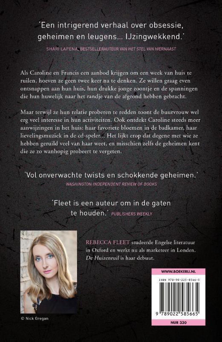 De huizenruil - back cover