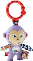 Fisher Price - Sig Style Peg aapje -  Rammelaar met bevestigingsring