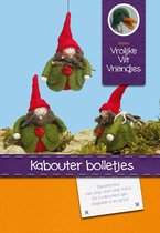 DIY wolvilt pakket: Kabouter bolletjes