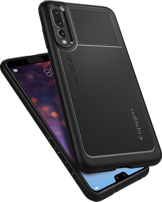 Bol Com Spigen Huawei P20 Pro Marked Armor Black