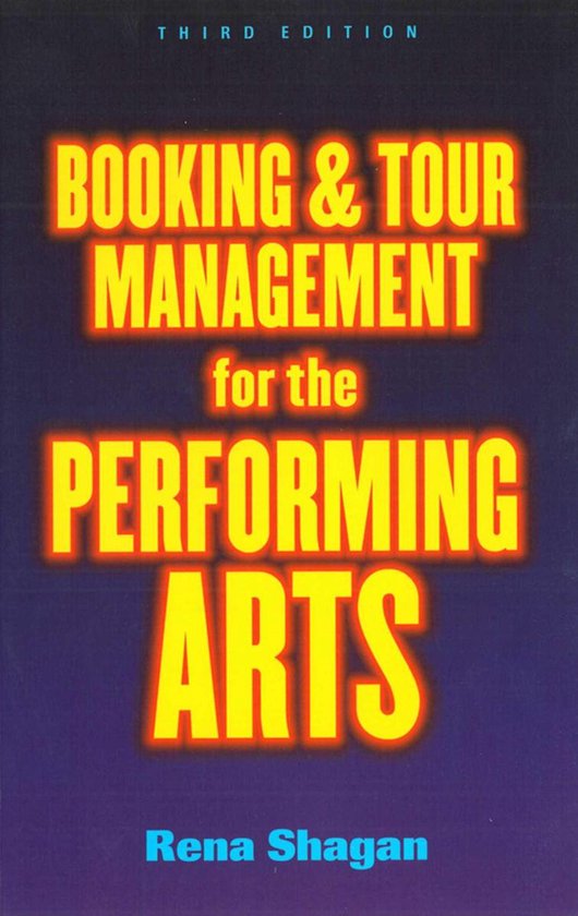 Booking and Tour Management for the Performing Arts - cover