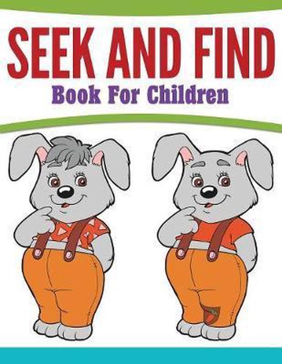 Seek And Find Book For Children - cover