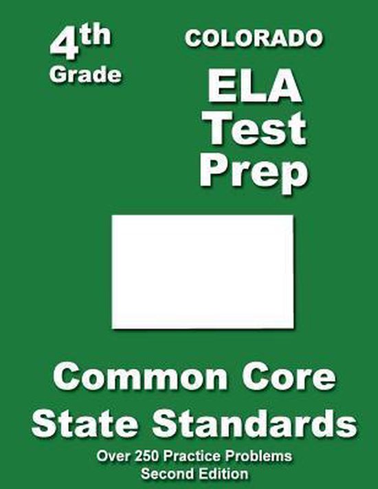 Colorado 4th Grade Ela Test Prep - cover