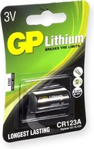 GP Lithium CR123 batterijen - 1 stuk