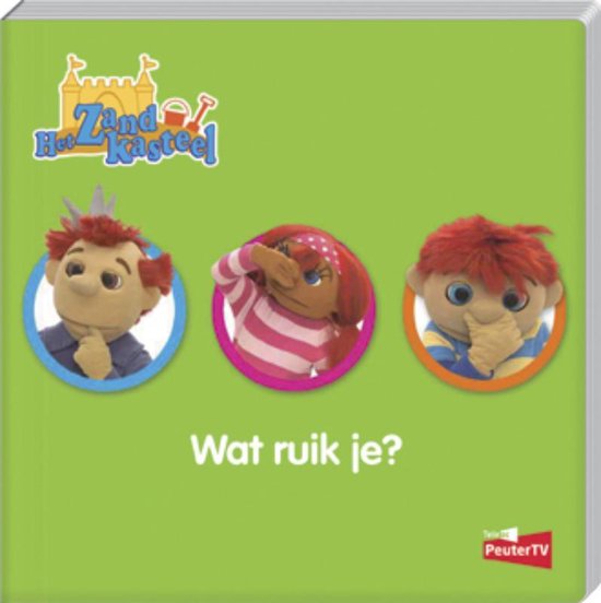 Cover van het boek 'Het Zandkasteel: Wat ruik je ?'