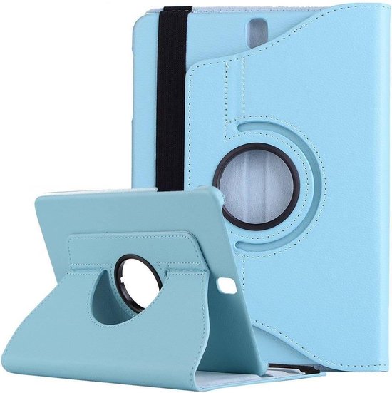 Turquoise 360° Draaibare Case Tablethoes Samsung Galaxy Tab 3 Lite 7.0  (T110) | bol.com