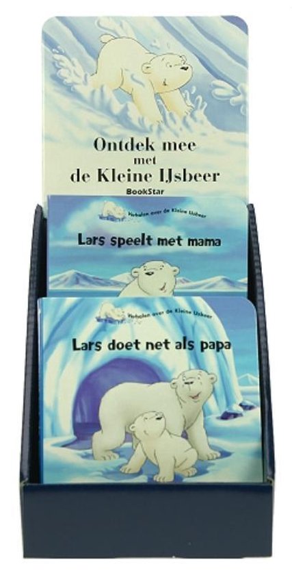 Cover van het boek 'Kleine ijsbeer mini kartonboekjes 2x5 ex'