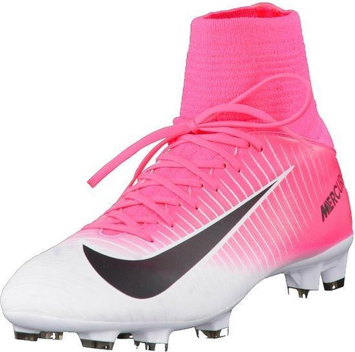 stortbui motor veelbelovend Nike Mercurial Superfly V - voetbalschoenen - roze/wit - maat 38,5 | bol.com